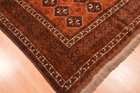 Baluch Brown Hand Knotted 56 X 75 Area Rug 100-89776 Image 8