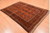 Baluch Brown Hand Knotted 56 X 75  Area Rug 100-89776 Thumb 3