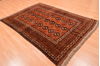 Baluch Brown Hand Knotted 56 X 75 Area Rug 100-89776 Thumb 3