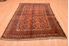 Baluch Brown Hand Knotted 56 X 75  Area Rug 100-89776 Thumb 4