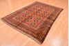 Baluch Brown Hand Knotted 56 X 75  Area Rug 100-89776 Thumb 5