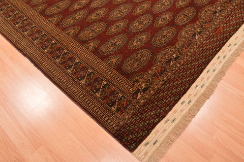 Yamouth Brown Hand Knotted 68 X 109 Area Rug 100-89777 Image 10