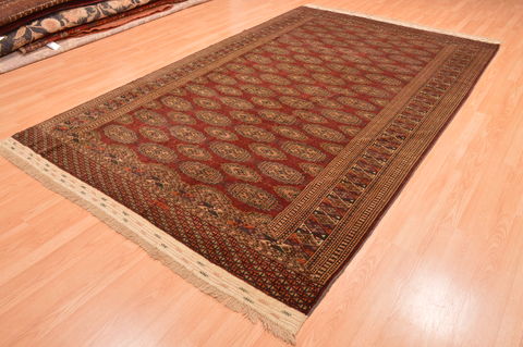 Yamouth Brown Hand Knotted 68 X 109 Area Rug 100-89777 Image 3