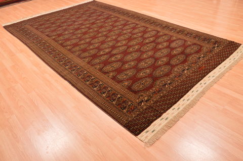 Yamouth Brown Hand Knotted 68 X 109 Area Rug 100-89777 Image 4