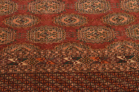 Yamouth Brown Hand Knotted 68 X 109 Area Rug 100-89777 Image 9