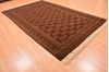 Yamouth Brown Hand Knotted 68 X 109 Area Rug 100-89777 Thumb 4
