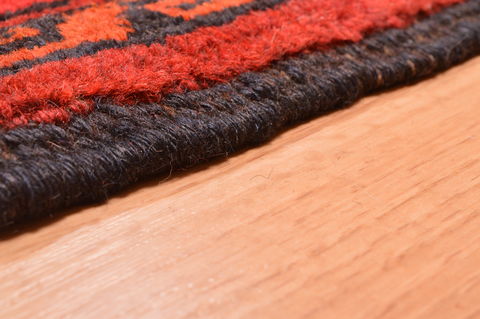 Khan Mohammadi Red Hand Knotted 87 X 108 Area Rug 100-89778 Image 12