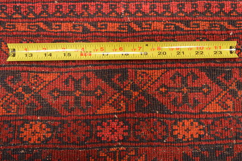 Khan Mohammadi Red Hand Knotted 87 X 108 Area Rug 100-89778 Image 15