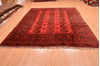 Khan Mohammadi Red Hand Knotted 87 X 108 Area Rug 100-89778 Thumb 1