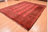 Khan Mohammadi Red Hand Knotted 87 X 108 Area Rug 100-89778 Thumb 6