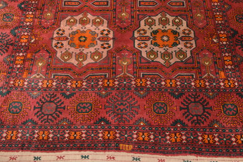 Khan Mohammadi Red Hand Knotted 510 X 811 Area Rug 100-89779 Image 11