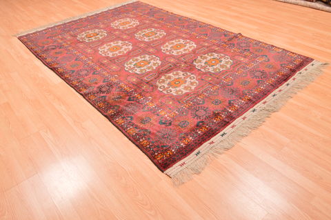 Khan Mohammadi Red Hand Knotted 510 X 811 Area Rug 100-89779 Image 5