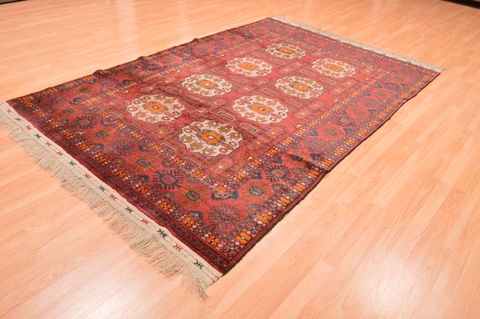 Khan Mohammadi Red Hand Knotted 510 X 811 Area Rug 100-89779 Image 6