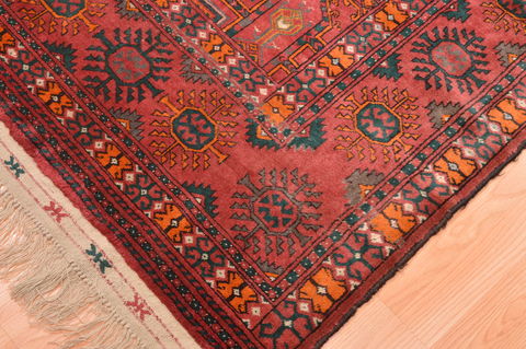 Khan Mohammadi Red Hand Knotted 510 X 811 Area Rug 100-89779 Image 7