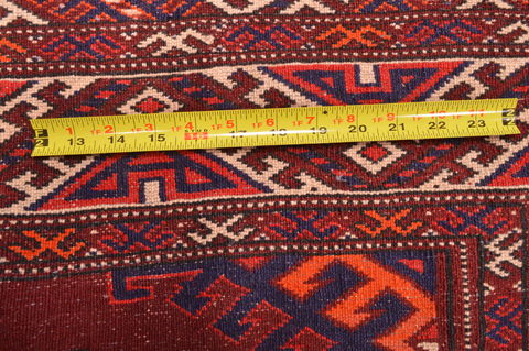 Khan Mohammadi Red Hand Knotted 72 X 92 Area Rug 100-89780 Image 16