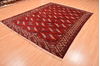 Khan Mohammadi Red Hand Knotted 72 X 92  Area Rug 100-89780 Thumb 2