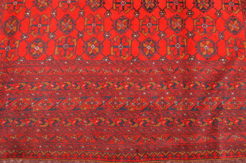 Khan Mohammadi Red Hand Knotted 66 X 99 Area Rug 100-89781 Image 10