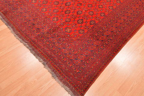 Khan Mohammadi Red Hand Knotted 66 X 99 Area Rug 100-89781 Image 9