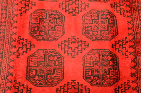 Khan Mohammadi Red Hand Knotted 75 X 104 Area Rug 100-89783 Image 11