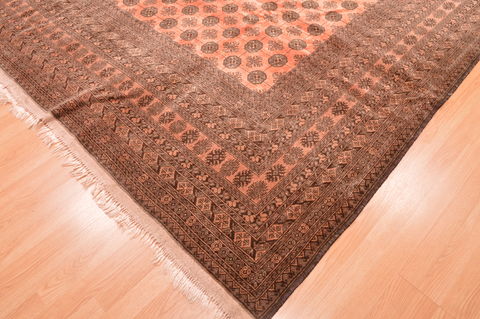 Khan Mohammadi Brown Hand Knotted 80 X 119 Area Rug 100-89784 Image 10