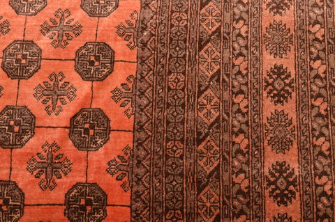 Khan Mohammadi Brown Hand Knotted 80 X 119 Area Rug 100-89784 Image 14