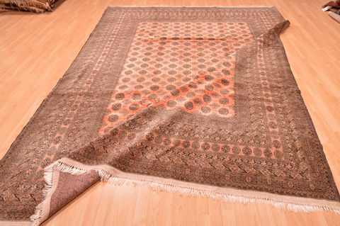 Khan Mohammadi Brown Hand Knotted 80 X 119 Area Rug 100-89784 Image 17