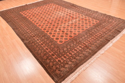 Khan Mohammadi Brown Hand Knotted 80 X 119 Area Rug 100-89784 Image 3