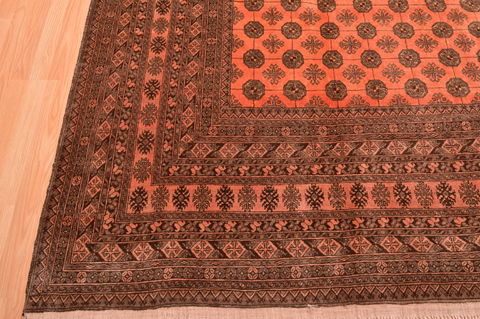 Khan Mohammadi Brown Hand Knotted 80 X 119 Area Rug 100-89784 Image 5