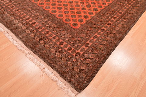 Khan Mohammadi Brown Hand Knotted 80 X 119 Area Rug 100-89784 Image 6