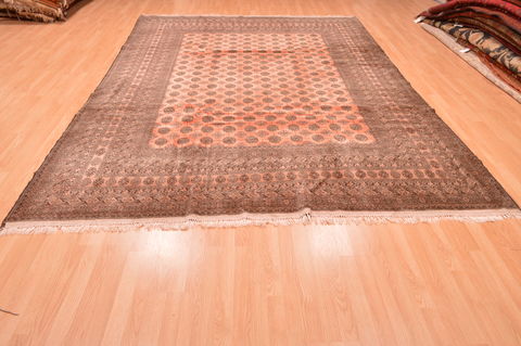 Khan Mohammadi Brown Hand Knotted 80 X 119 Area Rug 100-89784 Image 7