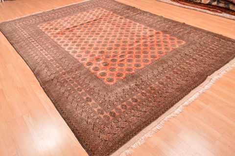 Khan Mohammadi Brown Hand Knotted 80 X 119 Area Rug 100-89784 Image 8