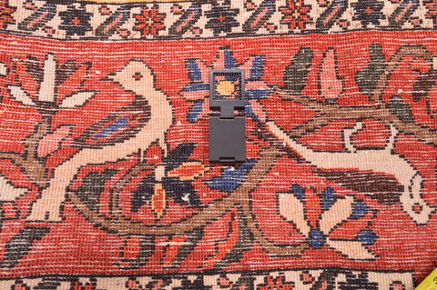Bakhtiar Red Hand Knotted 70 X 105 Area Rug 100-89787 Image 19