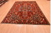 Bakhtiar Red Hand Knotted 70 X 105  Area Rug 100-89787 Thumb 1