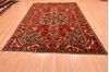 Bakhtiar Red Hand Knotted 70 X 105 Area Rug 100-89787 Thumb 1
