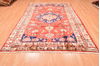 Shiraz Red Hand Knotted 69 X 100  Area Rug 100-89788 Thumb 5