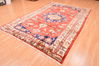 Shiraz Red Hand Knotted 69 X 100  Area Rug 100-89788 Thumb 6