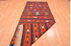 Kilim Red Runner Hand Knotted 42 X 107  Area Rug 100-89789 Thumb 6