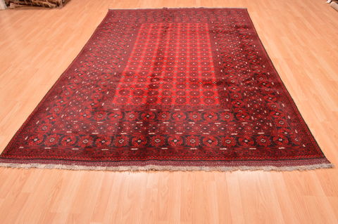 Khan Mohammadi Red Hand Knotted 66 X 95 Area Rug 100-89791 Image 4