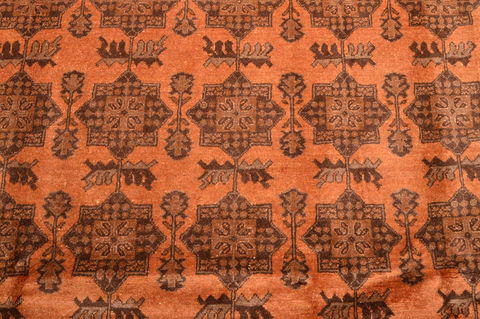 Khan Mohammadi Brown Hand Knotted 82 X 1011 Area Rug 100-89793 Image 10
