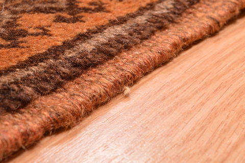Khan Mohammadi Brown Hand Knotted 82 X 1011 Area Rug 100-89793 Image 12