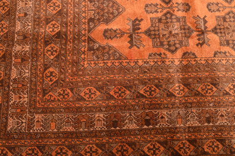 Khan Mohammadi Brown Hand Knotted 82 X 1011 Area Rug 100-89793 Image 15