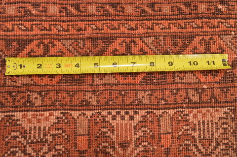 Khan Mohammadi Brown Hand Knotted 82 X 1011 Area Rug 100-89793 Image 17