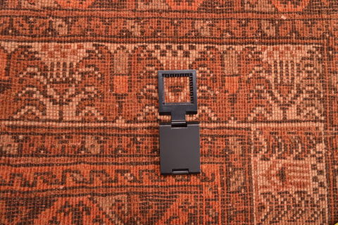 Khan Mohammadi Brown Hand Knotted 82 X 1011 Area Rug 100-89793 Image 18