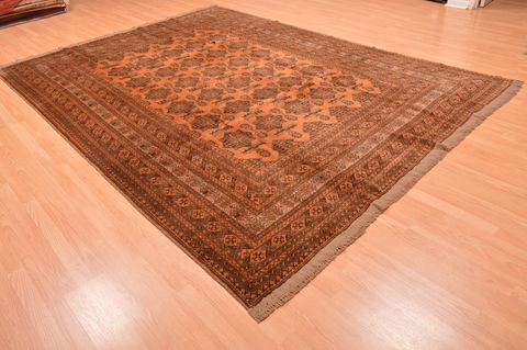 Khan Mohammadi Brown Hand Knotted 82 X 1011 Area Rug 100-89793 Image 3