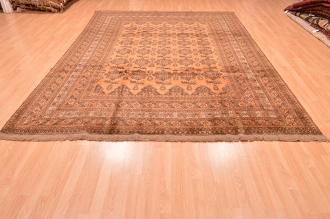 Khan Mohammadi Brown Hand Knotted 82 X 1011 Area Rug 100-89793 Image 4