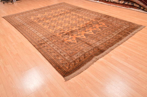 Khan Mohammadi Brown Hand Knotted 82 X 1011 Area Rug 100-89793 Image 5