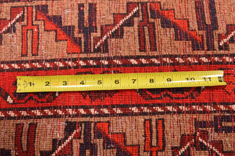 Khan Mohammadi Blue Hand Knotted 910 X 129 Area Rug 100-89794 Image 17