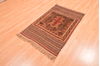 Baluch Brown Hand Knotted 30 X 47  Area Rug 100-89795 Thumb 2