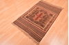 Baluch Brown Hand Knotted 30 X 47  Area Rug 100-89795 Thumb 6