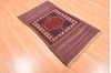 Baluch Blue Hand Knotted 30 X 47  Area Rug 100-89796 Thumb 3
